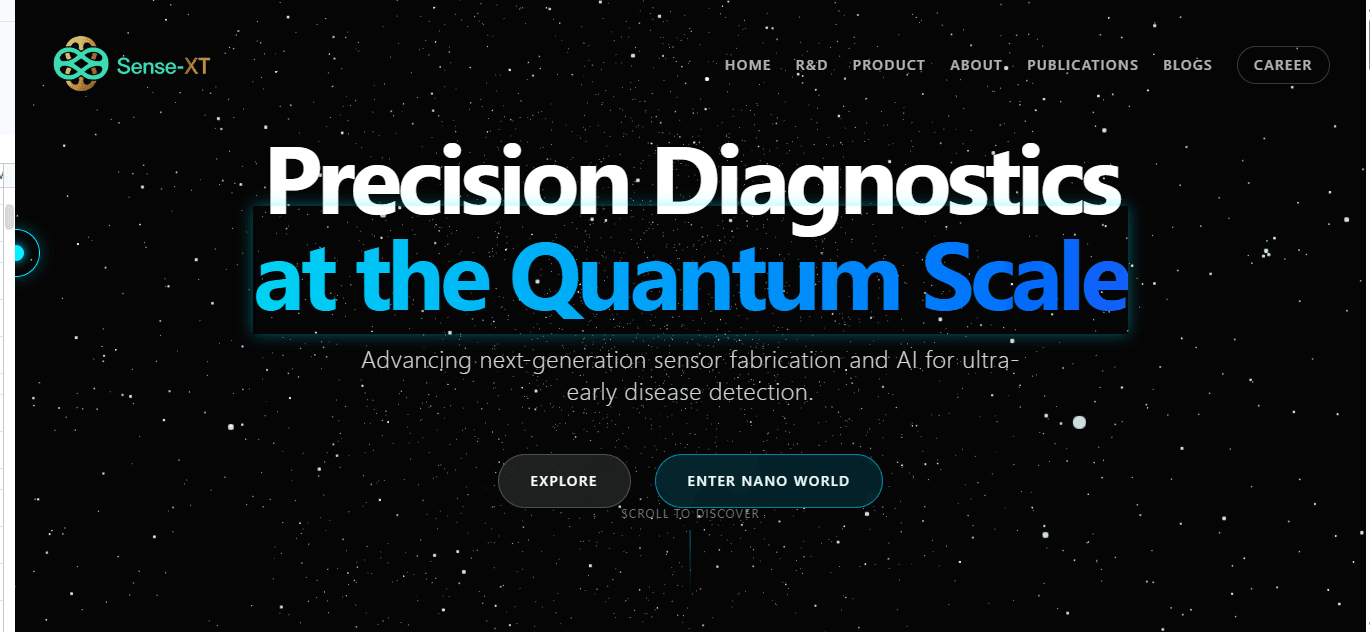SenseXT Quantum Diagnostics