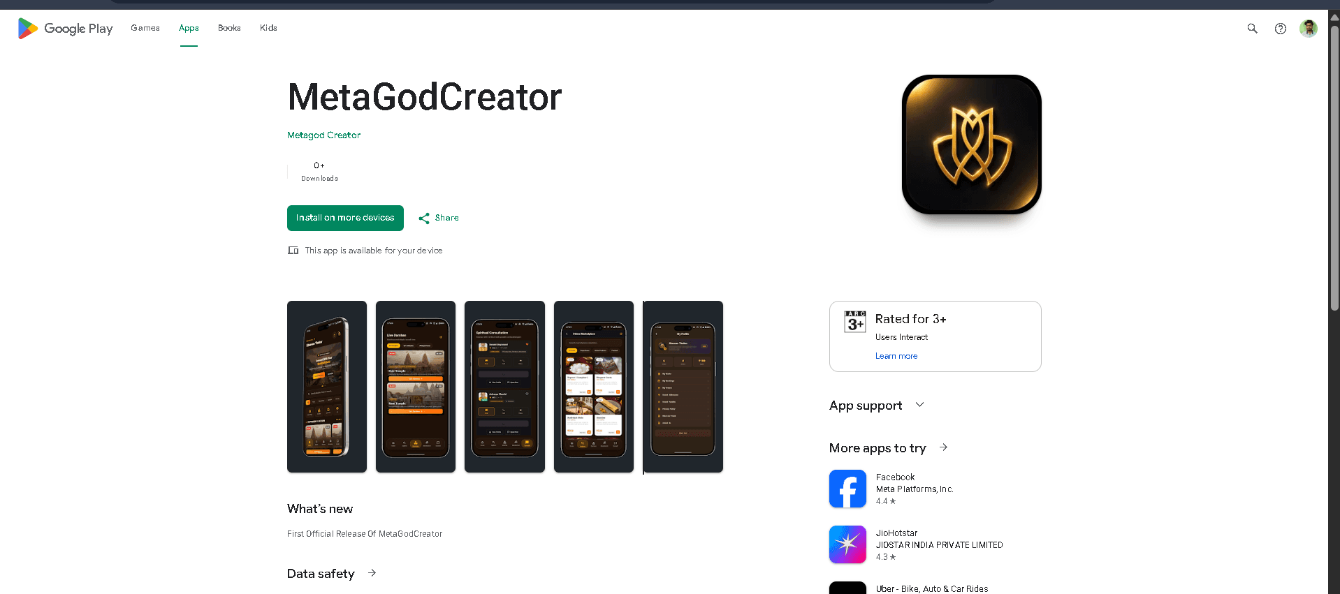 Meta God Creator