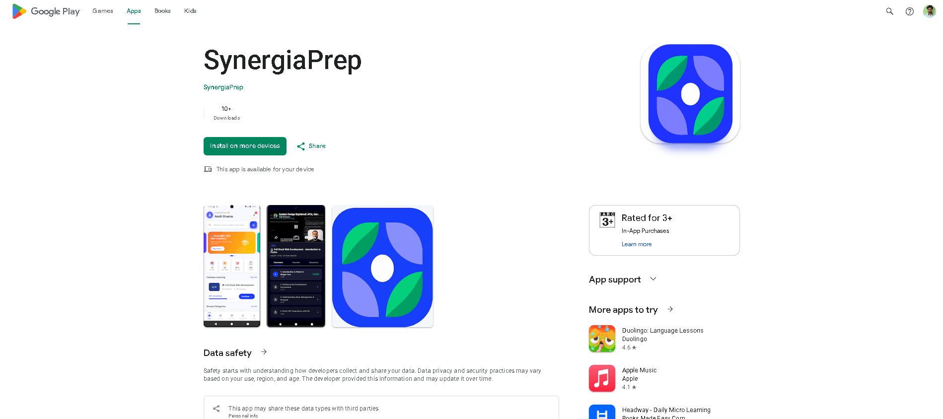 SynergiaPrep